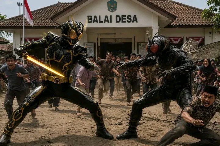 KAMEN RIDER QI  Episode 6: Serangan Monster Nyamuk
