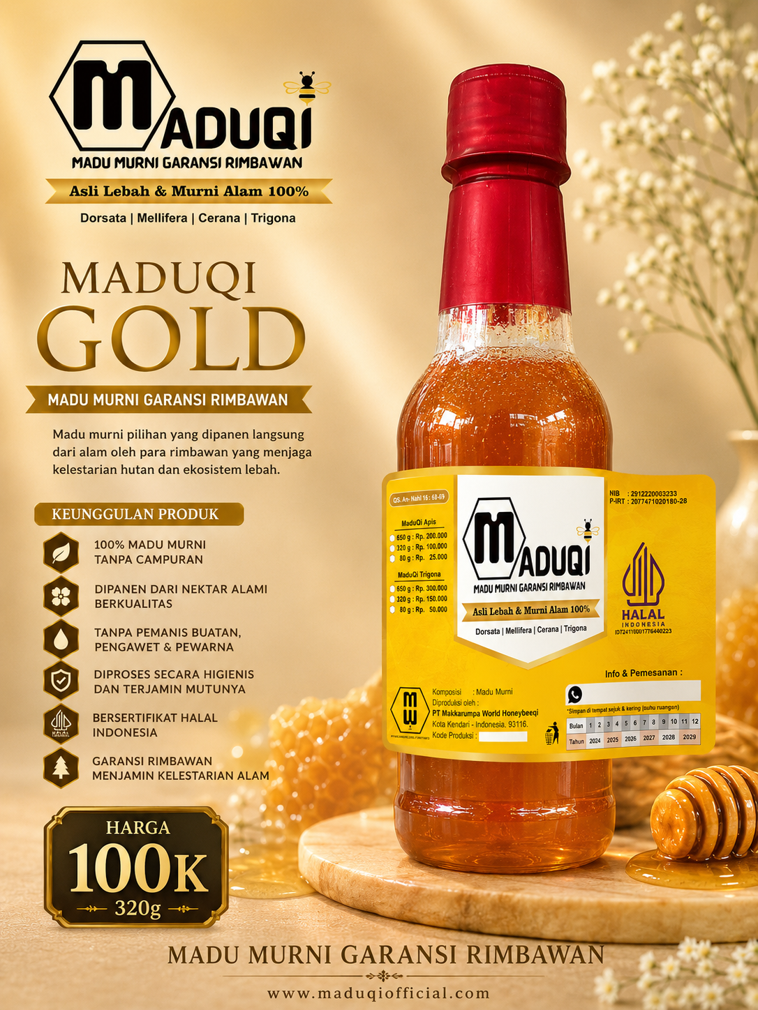 MaduQi Gold 320g