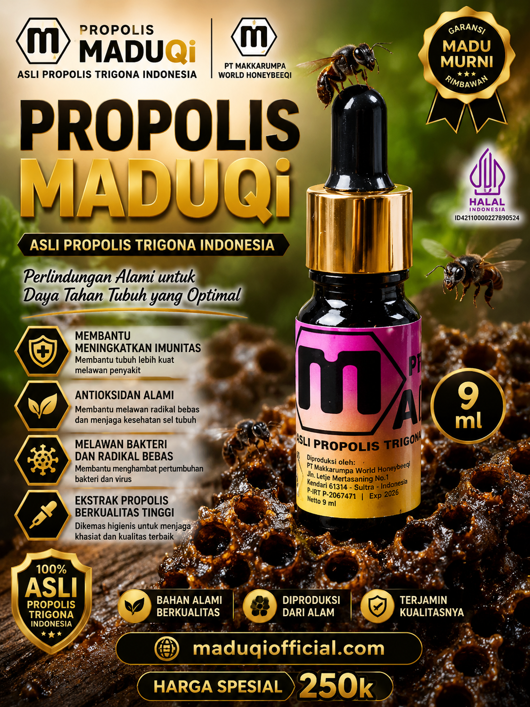 Propolis MaduQi 9 ml